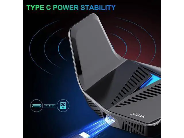 Alt view image 5 of 7 - AX5400 Gigabit Network Card, 5374Mbps High Speed Desktop Network Card Adapter, Dual Antenna External Network Card Adapter for 10 11 PC Computer