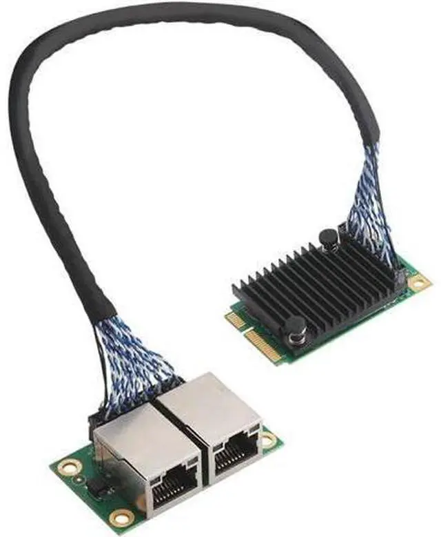 Main image of 2 * 1000Mbps PCIe Network Card with Inte I210AT GbE Chip, Gigabit Network Adapter,2L-EXT mini PCIe Network Card Expansion Card