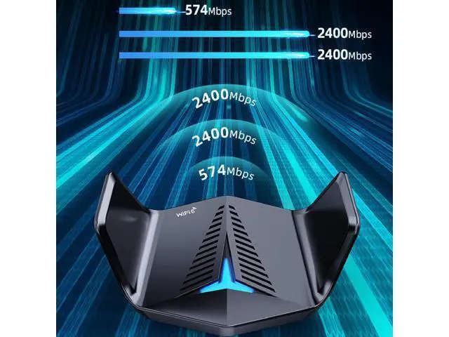 Alt view image 6 of 7 - AX5400 Gigabit Network Card, 5374Mbps High Speed Desktop Network Card Adapter, Dual Antenna External Network Card Adapter for 10 11 PC Computer