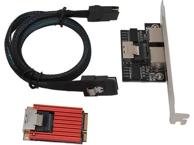 Alt view image 3 of 7 - PCIe Network Card,Fast Heat Dissipation PCI Express Network Card,High Speed Connection PCIe Gigabit Ethernet Server Adapter,for Server