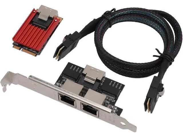 Alt view image 6 of 7 - PCIe Network Card,Fast Heat Dissipation PCI Express Network Card,High Speed Connection PCIe Gigabit Ethernet Server Adapter,for Server