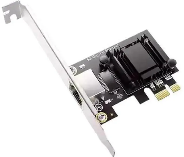 Main image of 5G PCI-E to RJ45 Network Card 8126 1000/2500/5000Mbps RJ45 Interface Gigabit Ethernet PCI Express X1 X4 X8 X16 Adapter