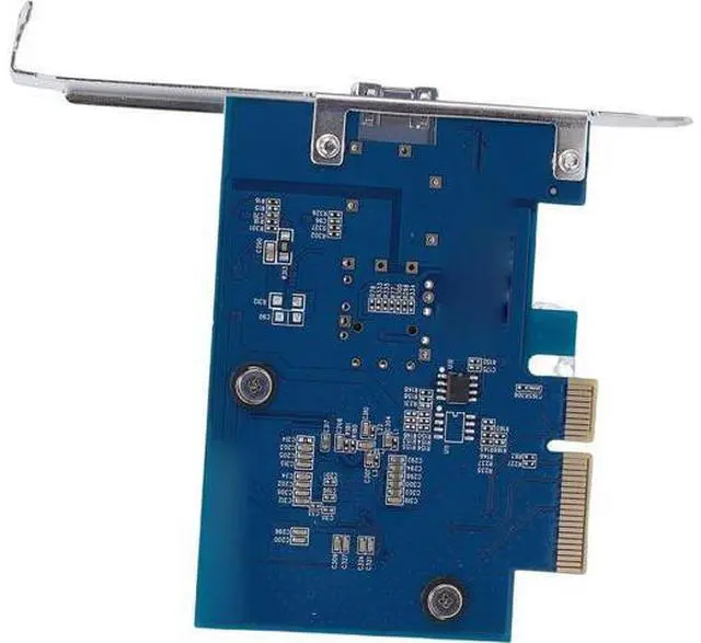 Alt view image 7 of 7 - Generic 10Gbps PCIe Network Card, High Speed Server Fiber Optic Network Adapter with Single SFP Port & PCI Express X4 for Window