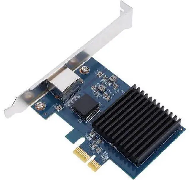 Alt view image 5 of 7 - Fabater 10G PCIe Network Card, 10 Gigabit Ethernet Adapter, PCIe Ethernet Card with PCI Express Gen 4 X1 and RTL8127 Chipset for Servers and Desktops