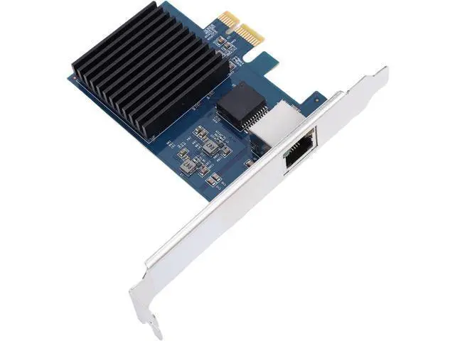 Alt view image 2 of 7 - Fabater 10G PCIe Network Card, 10 Gigabit Ethernet Adapter, PCIe Ethernet Card with PCI Express Gen 4 X1 and RTL8127 Chipset for Servers and Desktops