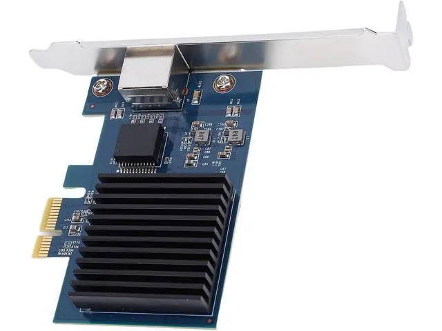 Alt view image 7 of 7 - Generic 10G PCIe Network Card, RTL8127 Chipset 10 Gigabit Ethernet Adapter with PCI Express Gen 4 X1 Slot, for Server Desktop