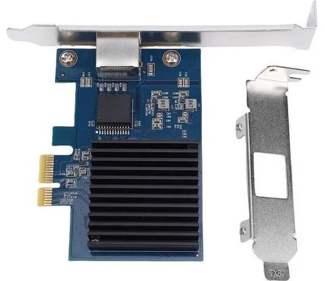 Alt view image 6 of 7 - Fabater 10G PCIe Network Card, 10 Gigabit Ethernet Adapter, PCIe Ethernet Card with PCI Express Gen 4 X1 and RTL8127 Chipset for Servers and Desktops
