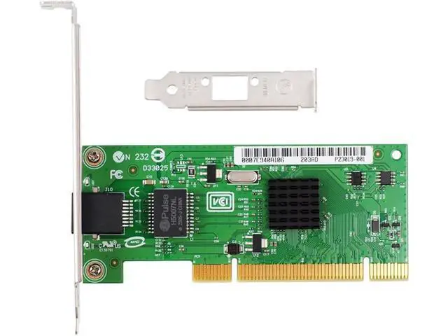 Alt view image 2 of 5 - 8390MT 82540 PRO/1000 MT Gigabit PCI diskless Network Card ethernet RJ45 LAN Adapter Converter Card