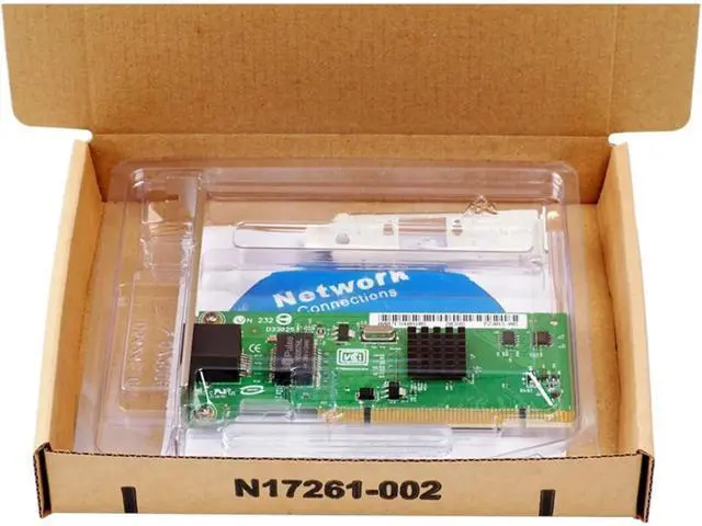 Alt view image 5 of 5 - 8390MT 82540 PRO/1000 MT Gigabit PCI diskless Network Card ethernet RJ45 LAN Adapter Converter Card