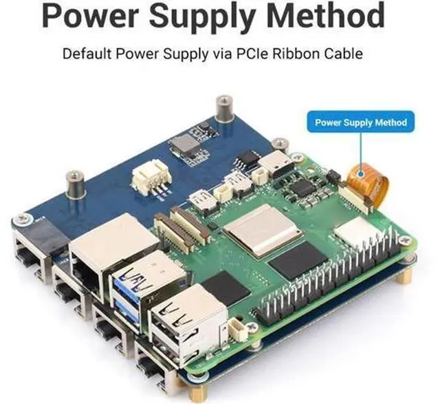 Alt view image 4 of 7 - 2.5G PCIe Network Adapter, 10 100 1000 2500Mbps, Ethernet Expansion Board, Plug & Play, Quad Port LAN Card, Multi Gigabit PCI Express NIC