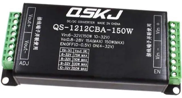 Main image of Stayhome 1pcs DC-DC 6-32V to 0.8-28V 150W 15A Adjustable Boost/Buck Voltage Regulator 12V/24V Step-up/Step-Down Volt Converter Stabilizer