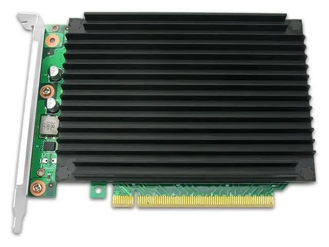 Alt view image 2 of 3 - PCIe 4.0 x16 to M.2 NVMe Adapter PCIe Bifurcation with Heatsink, 4 X4 NVMe M.2 SSD in Size 2242/2260/2280-PE3162-4I