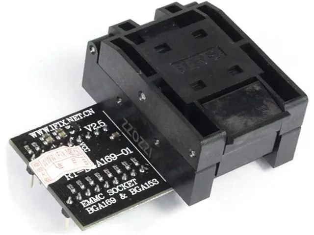 Alt view image 7 of 7 - RT-BGA169-01 BGA169 / BGA153 EMMC Adapter V2.5 with 4Pcs BGA Bounding Box for RT809H Programmer, 500299603