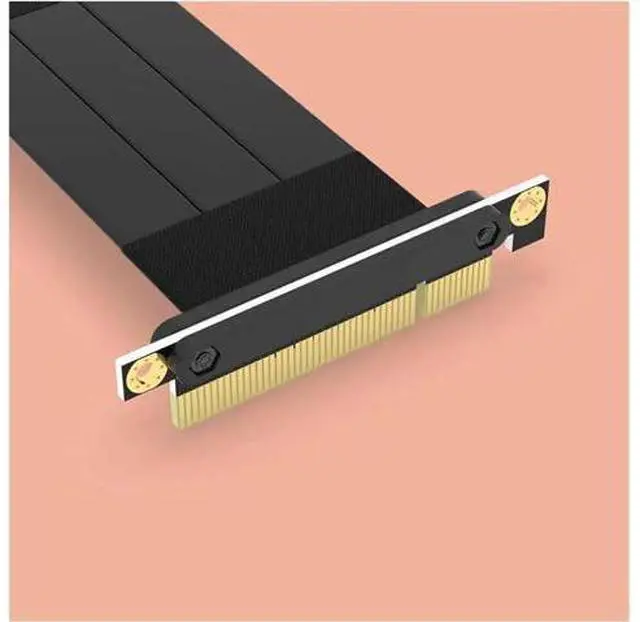 Alt view image 3 of 6 - PCI Express PCI-E 8X Adapter Riser Card 90 Degree Converter for Server Chassis Computer 3.0 X8 to 1X 180-90 (30cm)
