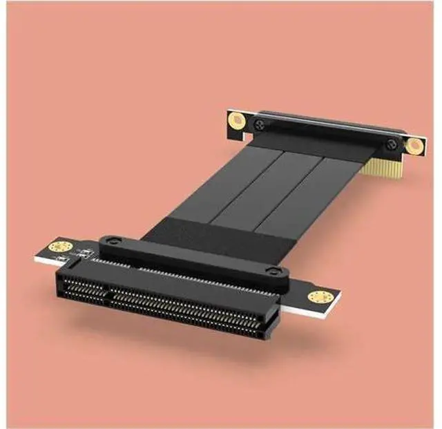 Alt view image 4 of 6 - PCI Express PCI-E 8X Adapter Riser Card 90 Degree Converter for Server Chassis Computer 3.0 X8 to 1X 180-90 (30cm)