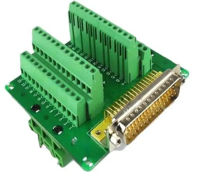 Main image of DB50 50 Pin DR-50 Male Female Terminal Module Breakout Board Adapter Connector(DB50 Female)
