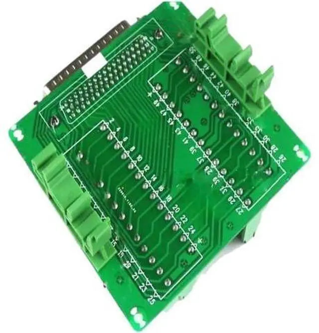 Alt view image 4 of 5 - DB50 50 Pin DR-50 Male Female Terminal Module Breakout Board Adapter Connector(DB50 Female)