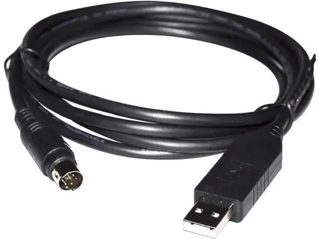 Alt view image 2 of 5 - F&T>D*I FT232RL USB to DIN 8P MD8 Adapter RS232 Serial Cable for KORG X5(D) MIDI Music Synthesizer to Host Port AG-001 for PC(1.8M)