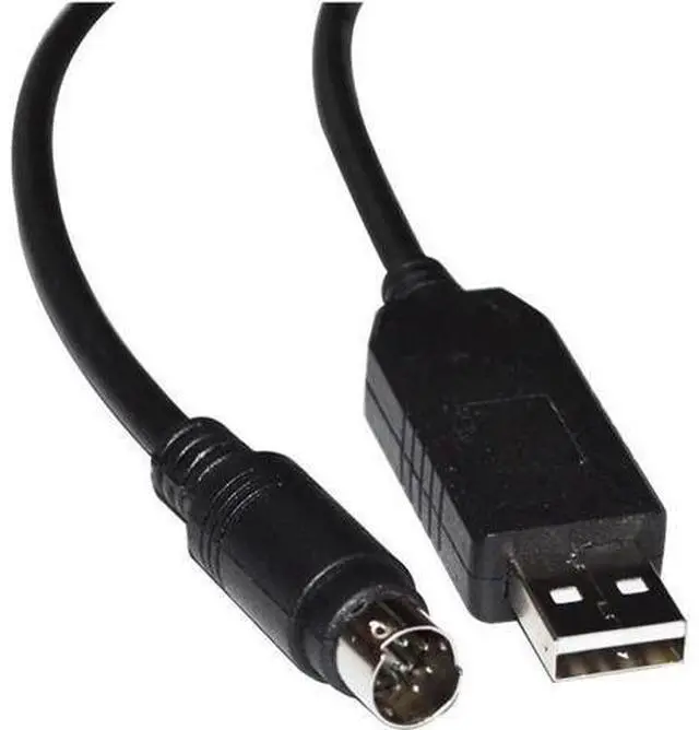 Alt view image 3 of 5 - F&T>D*I FT232RL USB to DIN 8P MD8 Adapter RS232 Serial Cable for KORG X5(D) MIDI Music Synthesizer to Host Port AG-001 for PC(1.8M)