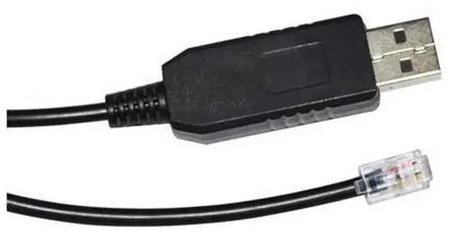 Alt view image 4 of 6 - USB to RJ9 RJ11 4P4C ASIAIR to IOPTRON Equatorial Cable I/O HC Hand Controller for IEQ30 IEQ45 ZEQ25 CEM60 CEM25P CME120-EC(1M)