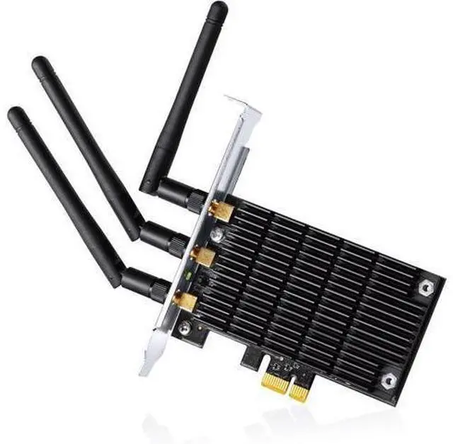 Main image of TP-LINK Archer T8E AC1750 Dual Band Wireless PCI Express Adapter, 2.4Ghz 450Mbps + 5Ghz 1300Mbps, 3T3R MIMO, Include Low-profile Bracket, Support Windows XP/7/8/8.1/10