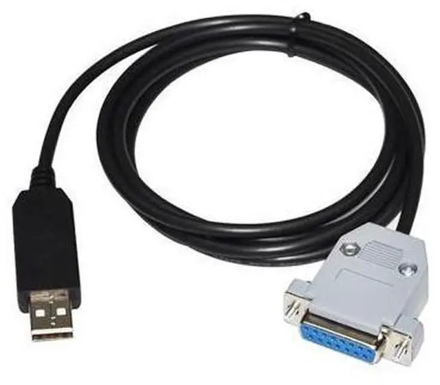Main image of FT232RL CHIP USB to RS485 15-PIN DB15 FEMALE ADAPTER COMMUNICATION CABLE for MASS FLOW METERS SLA5800 SERIES(5m)