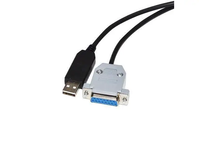 Alt view image 4 of 6 - FT232RL CHIP USB to RS485 15-PIN DB15 FEMALE ADAPTER COMMUNICATION CABLE for MASS FLOW METERS SLA5800 SERIES(5m)