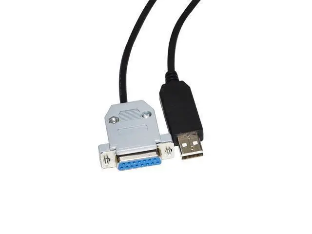 Alt view image 5 of 6 - FT232RL CHIP USB to RS485 15-PIN DB15 FEMALE ADAPTER COMMUNICATION CABLE for MASS FLOW METERS SLA5800 SERIES(5m)