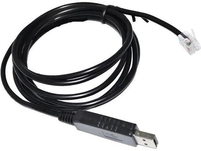Alt view image 3 of 5 - F&T>D*I FT232RL CHIP USB to RJ11 RJ12 Adapter RS232/RS485 Converter Serial Communication Cable for NORD Drive/Frequency Inverter(8M,RS232 Signal)