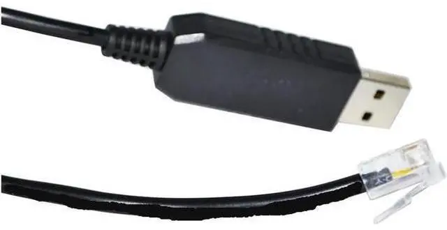 Alt view image 4 of 5 - F&T>D*I FT232RL CHIP USB to RJ11 RJ12 Adapter RS232/RS485 Converter Serial Communication Cable for NORD Drive/Frequency Inverter(8M,RS232 Signal)