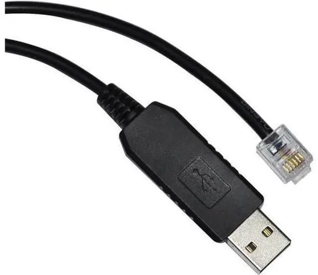 Alt view image 5 of 5 - F&T>D*I FT232RL CHIP USB to RJ11 RJ12 Adapter RS232/RS485 Converter Serial Communication Cable for NORD Drive/Frequency Inverter(8M,RS232 Signal)