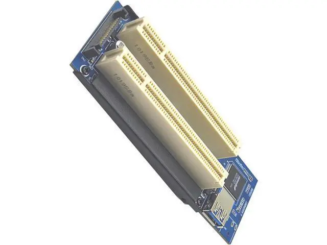 Alt view image 7 of 7 - 3X PCI-E to PCI Adapter Card PCIE to 2 PCI Slot Support Capture Card Golden Tax Card Sound Card Parallel Port Card