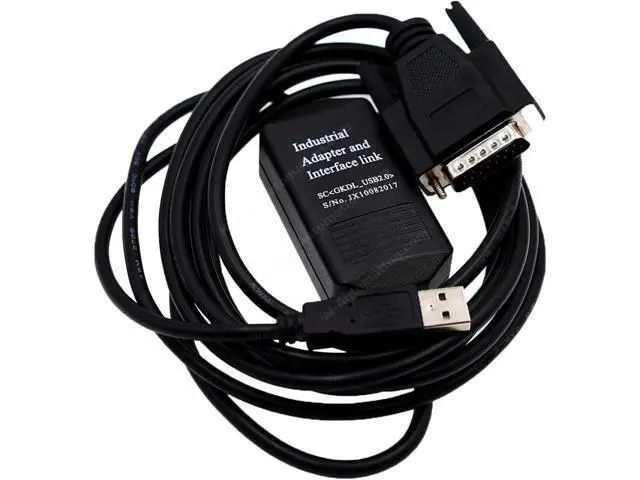 Alt view image 2 of 5 - PLC Programming Cable IC690USB901 USB/SNP Interface Adapter for 90 Series PLC Programming Cable 2.5M