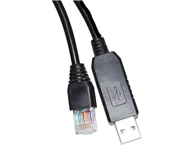 Alt view image 3 of 3 - Industrial F&T>D*I FT232RL CHIP USB to RJ45 Plug Adapter RS485 Serial Communication Cable for STEC S600 S48 300HMT MFC to PC(5M)