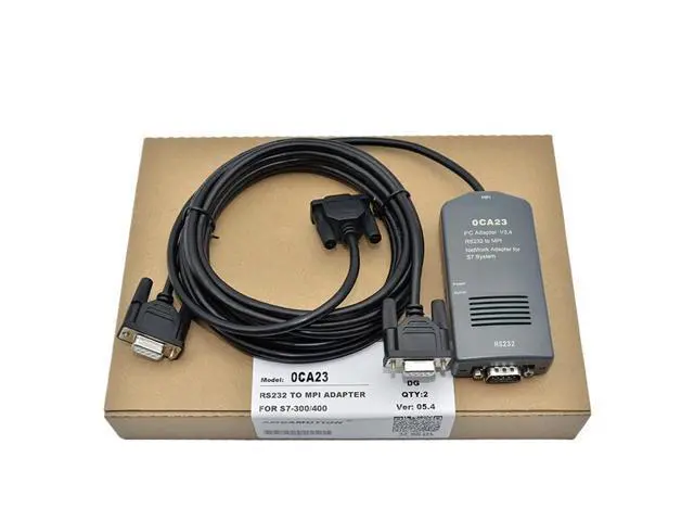 Alt view image 3 of 7 - PC-MPI+ Adapter for S7-300/400 6ES7972-0CA23-0XA0 Programming Download Data Cable S7-300 S7-400 RS232 to MPI(USB-MPI(USB Port))