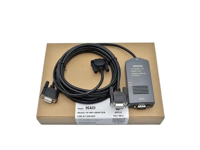 Alt view image 4 of 7 - PC-MPI+ Adapter for S7-300/400 6ES7972-0CA23-0XA0 Programming Download Data Cable S7-300 S7-400 RS232 to MPI(USB-MPI(USB Port))