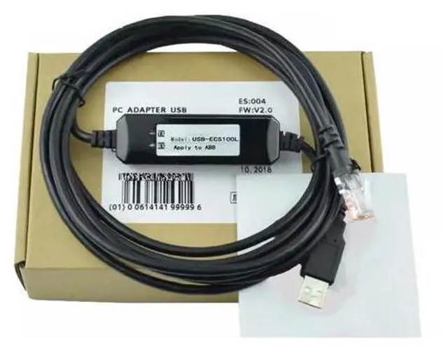 Main image of USB-ECS100L Suitable for ECS100U EC101T4H10FF4 Series USB Debugging Cable Programming Cable Communication Data Cable Download Cable Dual Chip Design Industrial Grade 3 Meter