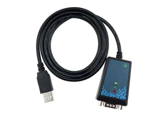 Alt view image 5 of 5 - USB RS232 Adapter 2.0 to RS-232 Male 9 pin DB9 Serial Cable with F&T>D*I Chipset