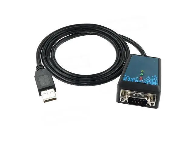 Alt view image 4 of 5 - USB RS232 Adapter 2.0 to RS-232 Male 9 pin DB9 Serial Cable with F&T>D*I Chipset