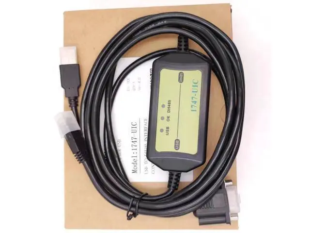 Alt view image 2 of 5 - 1747-UIC Cable USB to DH485 Interface Converter for AB PLC for Allen Bradley USB to 1747-PIC Windows XP-10 Lifetime