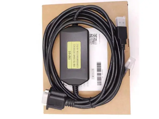 Alt view image 3 of 5 - 1747-UIC Cable USB to DH485 Interface Converter for AB PLC for Allen Bradley USB to 1747-PIC Windows XP-10 Lifetime