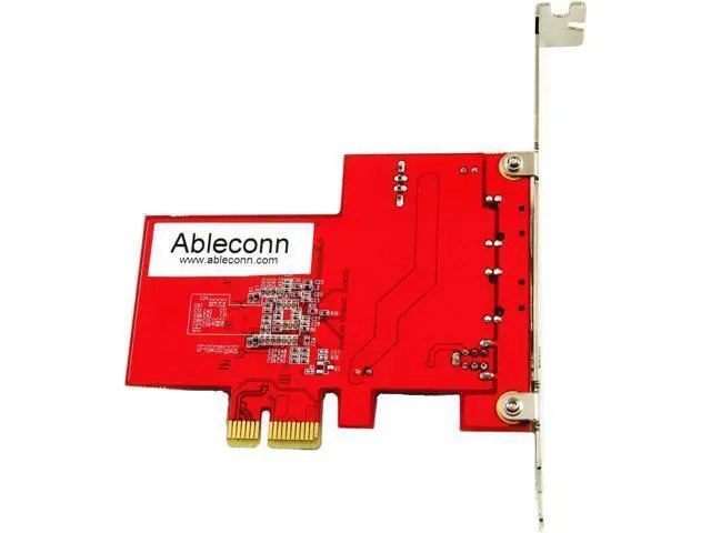Alt view image 3 of 7 - PEX-FW107 1394b & 1394a 3-Port PCI Express (PCIe) Low Profile FireWire Host Adapter Card - TI XIO2213 Chipset