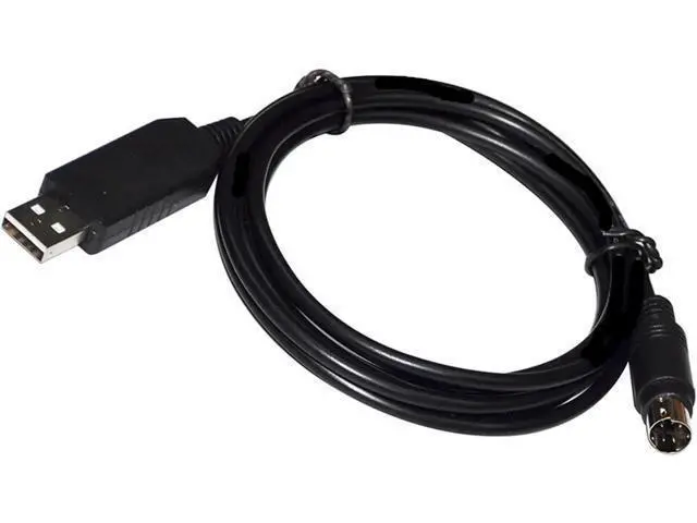 Alt view image 2 of 6 - F&T>D*I FT232RL USB to DIN 5 PIN MD5 Male Converter Serial Communication Cable for Series Touchscreen Tool Port(1.8M)
