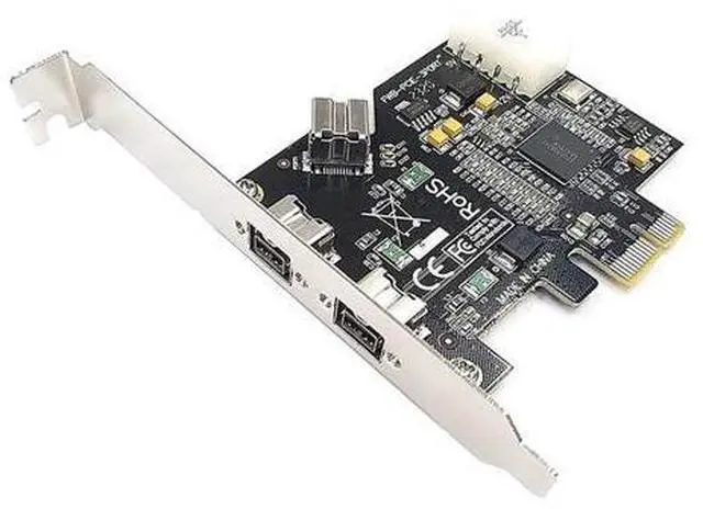 Alt view image 3 of 6 - 1pcs 3 Port PCI-E Firewire 800 Card IEEE External1394B×2 + Internal 1394B×1 Controller Card Adapter Suitable for Win 7/8/10