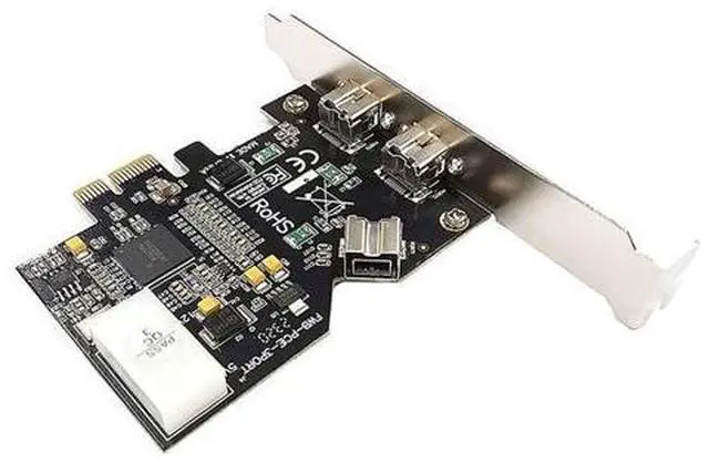 Alt view image 6 of 6 - 1pcs 3 Port PCI-E Firewire 800 Card IEEE External1394B×2 + Internal 1394B×1 Controller Card Adapter Suitable for Win 7/8/10