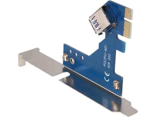 Alt view image 3 of 7 - 3X PCI-E to PCI Adapter Card PCIE to 2 PCI Slot Support Capture Card Golden Tax Card Sound Card Parallel Port Card
