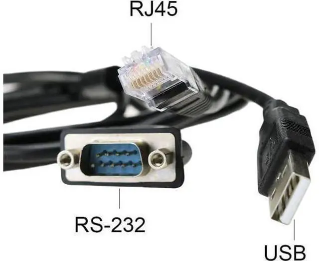 Alt view image 4 of 4 - PLC Programming Cable Compatible with AB 1747 UIC, USB To DH485 RS485 RS232 Interface Converter