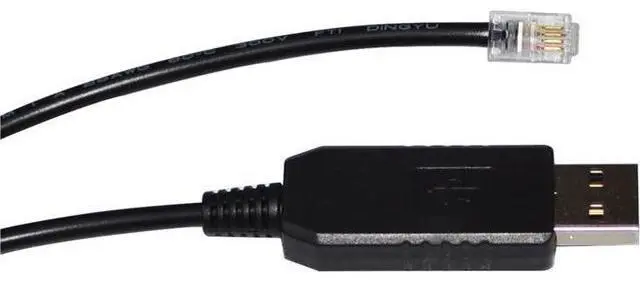 Alt view image 3 of 5 - FT232RL USB to RJ9 RJ11 4P4C Adapter RS232 Serial Cable for Audio and Video Processor to PC Communication KABLE(5 metre)
