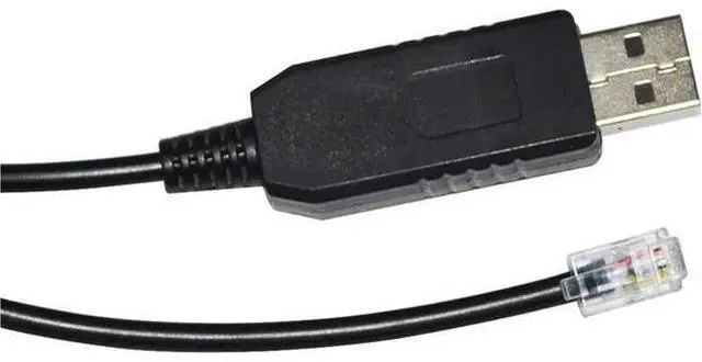 Alt view image 4 of 5 - FT232RL USB to RJ9 RJ11 4P4C Adapter RS232 Serial Cable for Audio and Video Processor to PC Communication KABLE(5 metre)