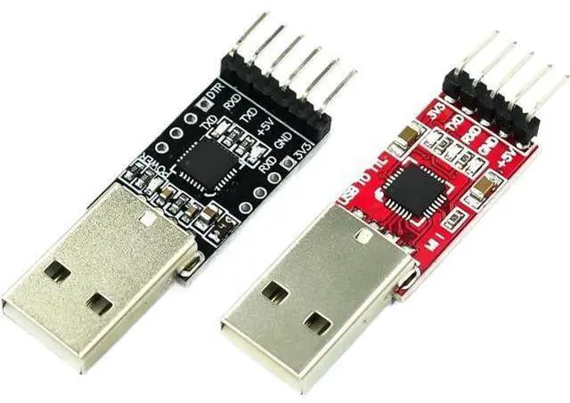 Main image of 1-10pcs CP2102 Module USB to TTL Serial UART for STC Download Cable PL2303 Super Brush line Upgrade(10pcs Red)